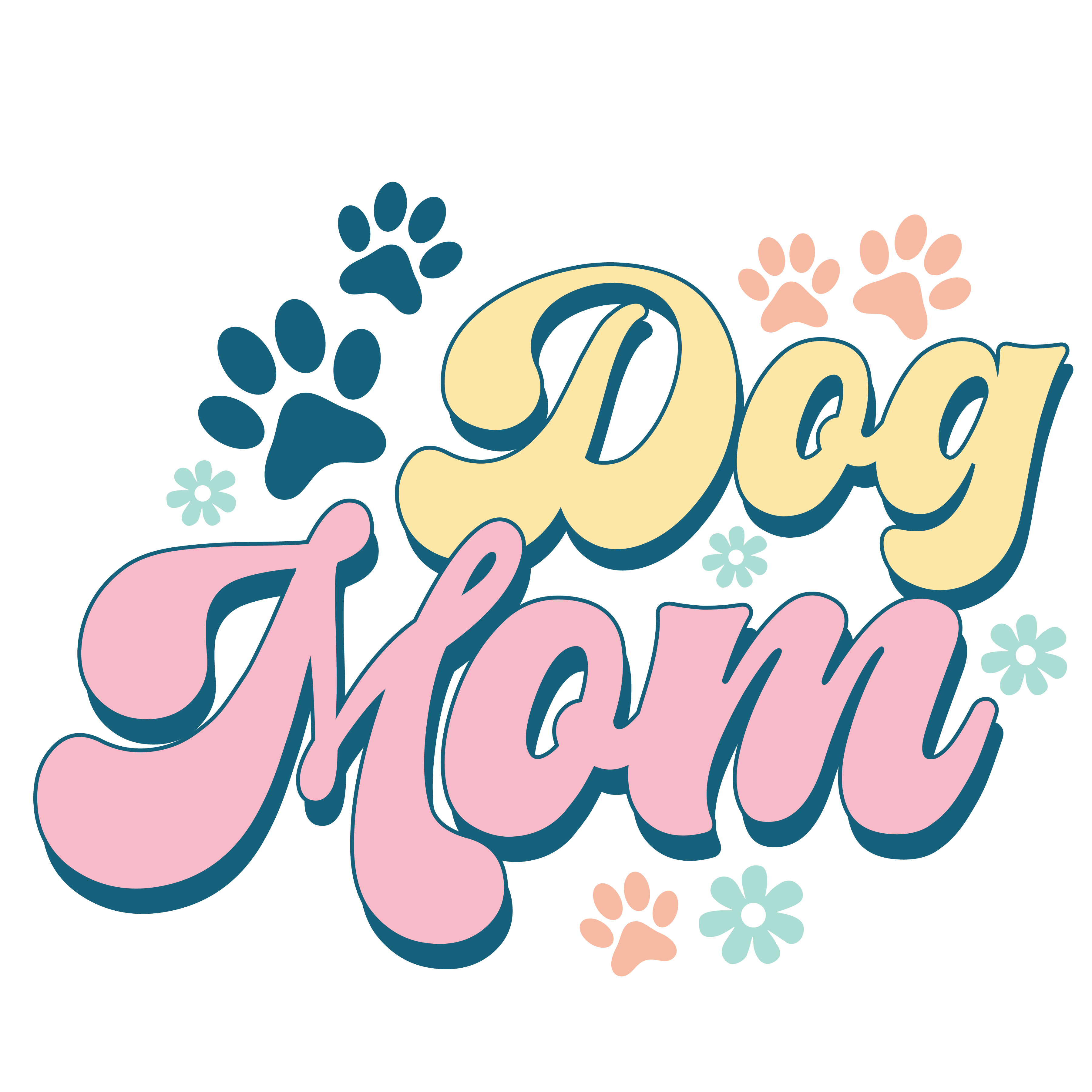 Sublimation Prints -Dog Mom - The Vinyl Haus