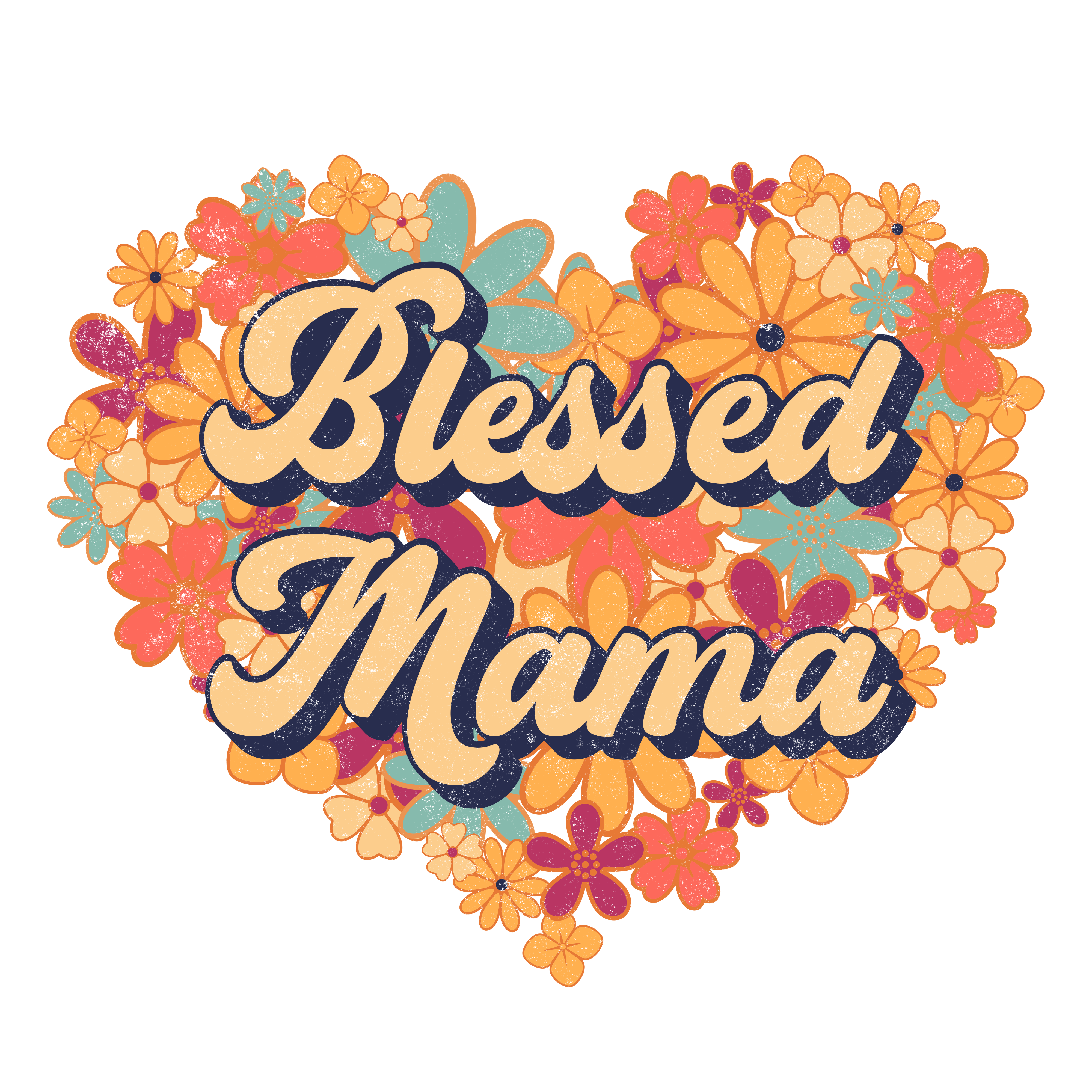 Sublimation Prints -Blessed Mama - The Vinyl Haus