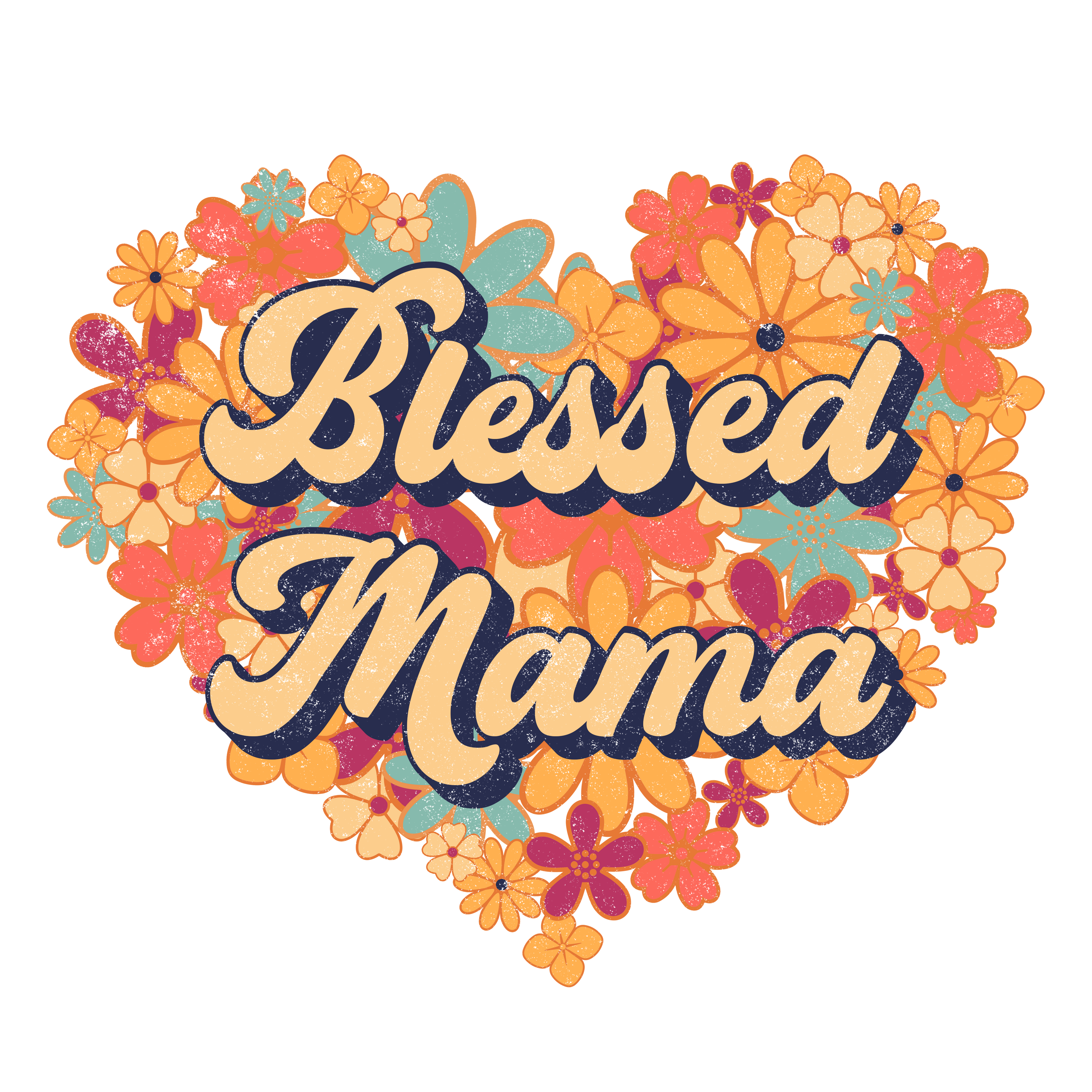 Sublimation Prints -Blessed Mama - The Vinyl Haus