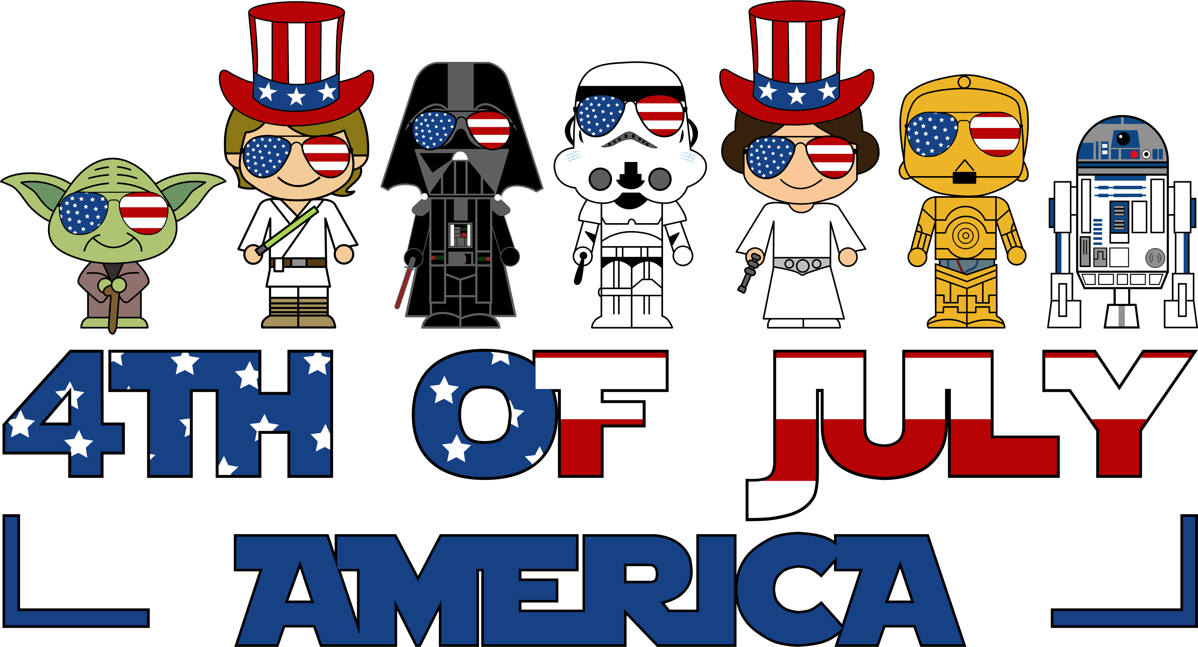 HTV Prints - 4TH OF JULY AMERICA - The Vinyl Haus