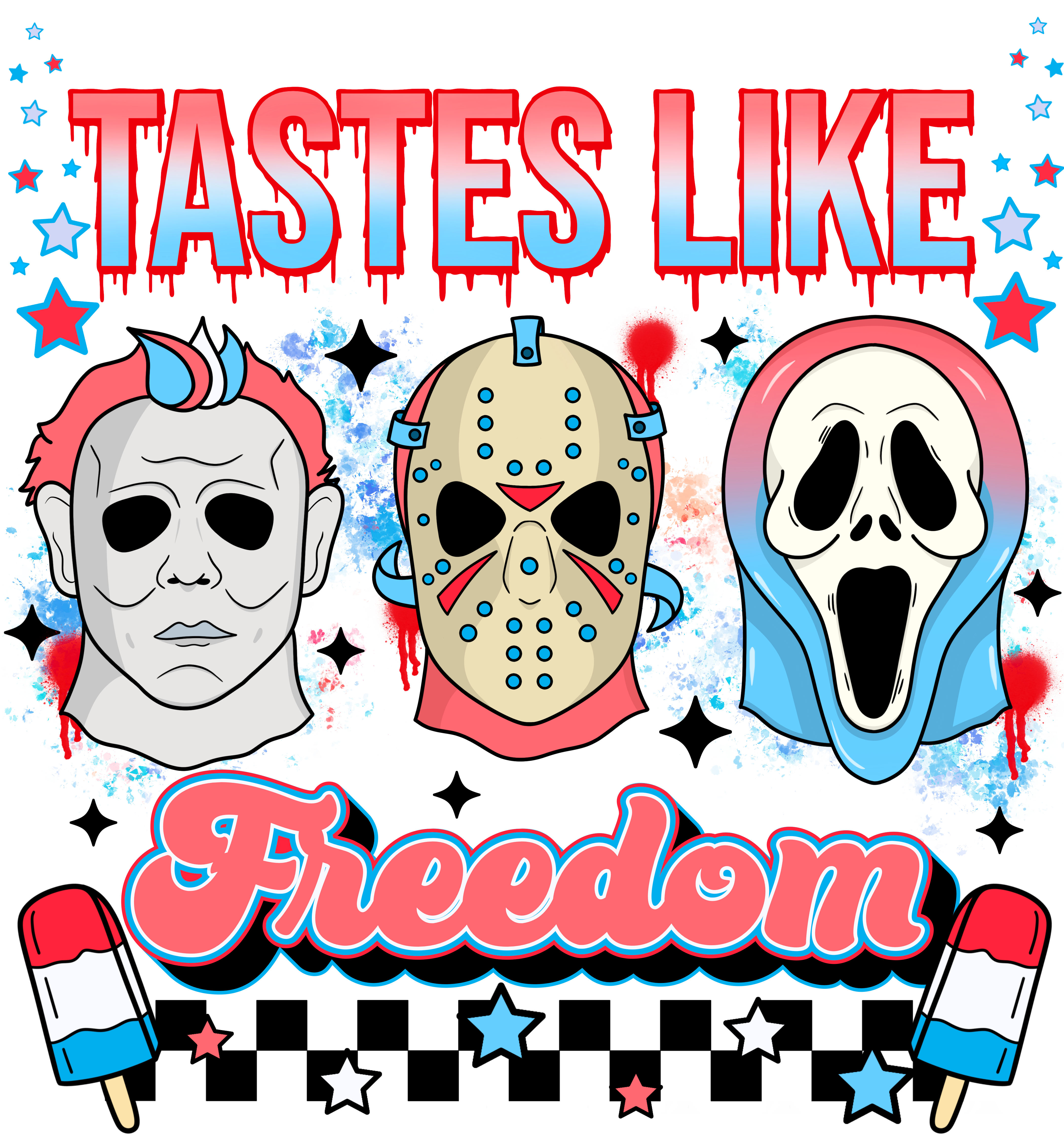 Sublimation Prints - Taste Like Freedom - The Vinyl Haus Main image