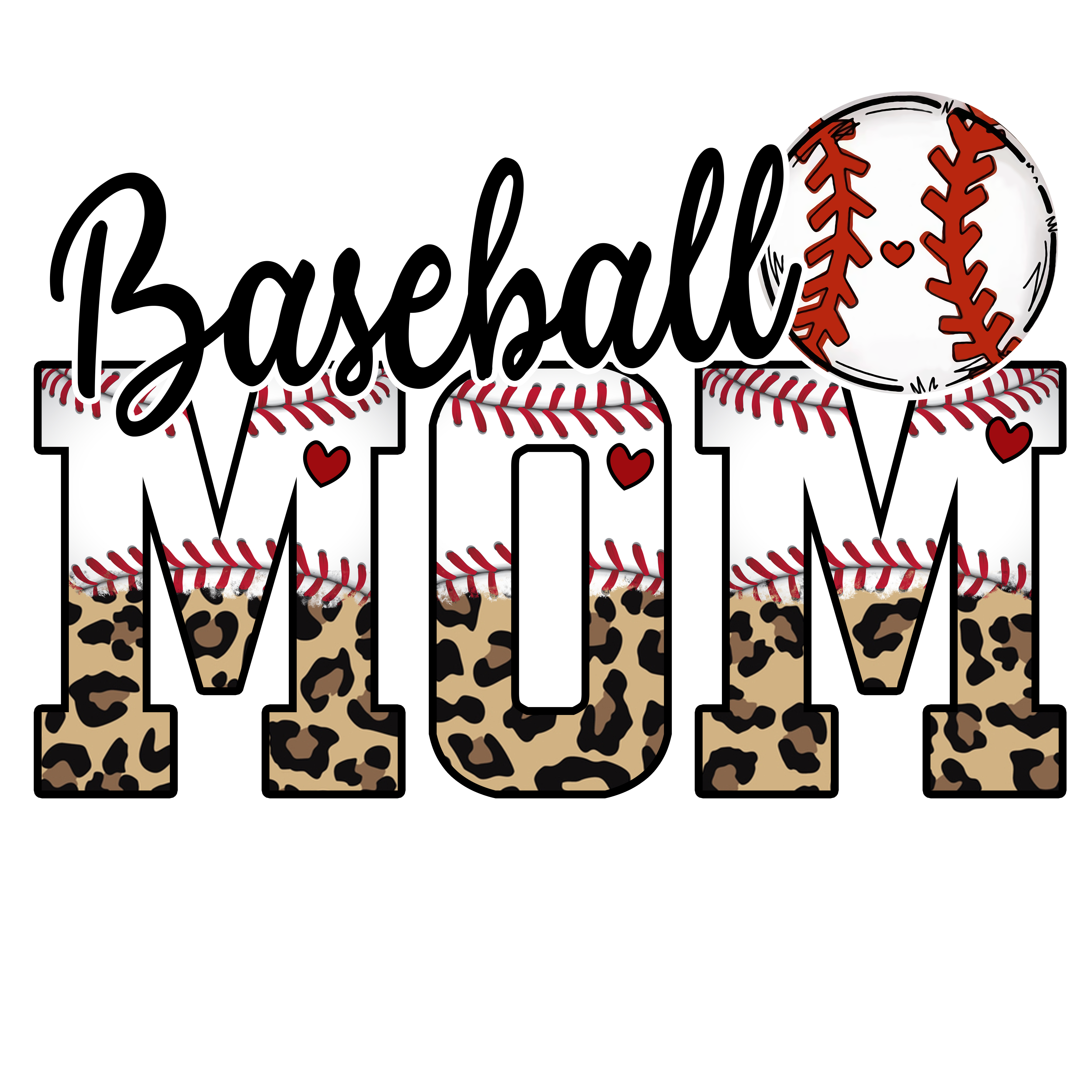 Sublimation Prints - Baseball Mom - The Vinyl Haus Main image