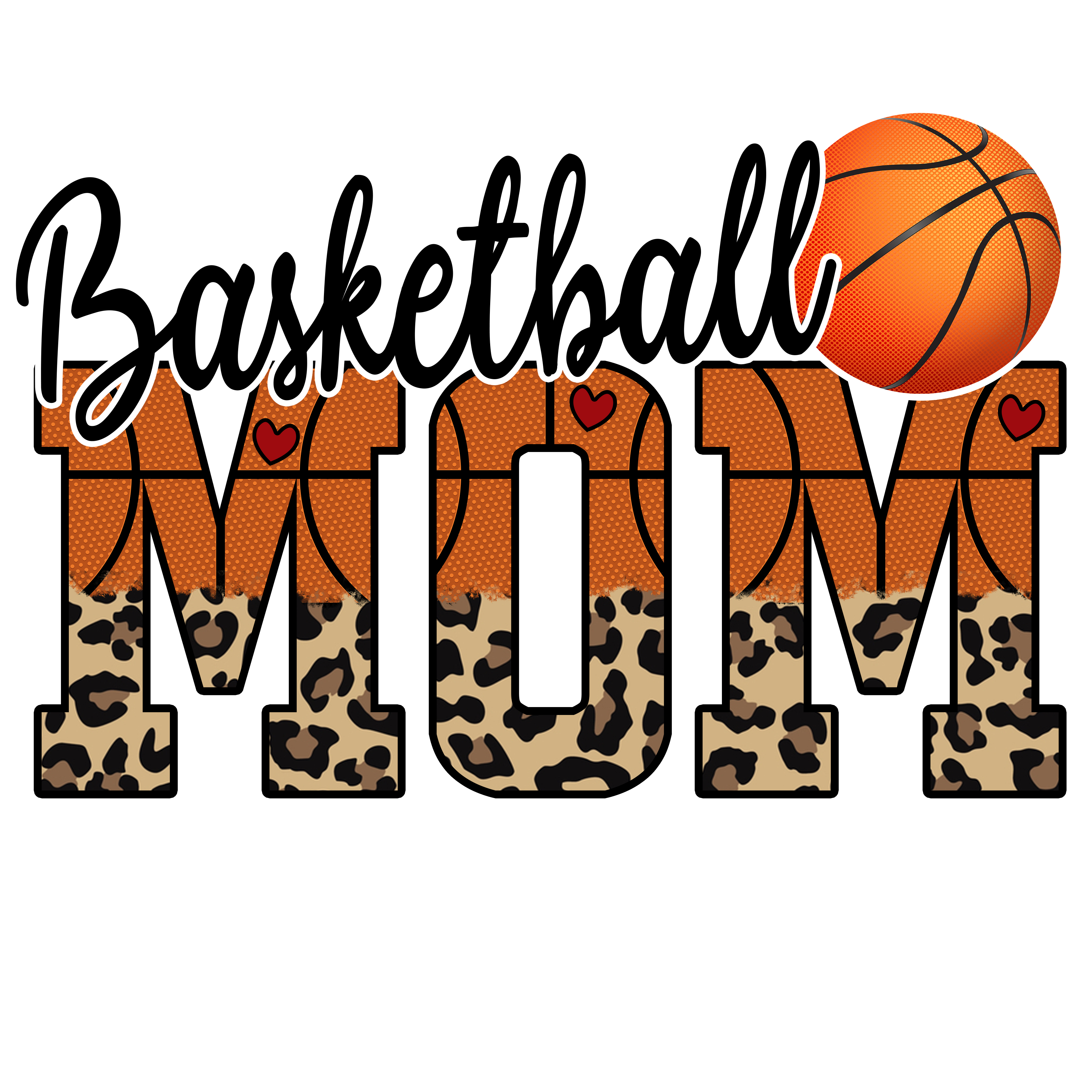 Sublimation Prints - Basketball Mom - The Vinyl Haus Main image