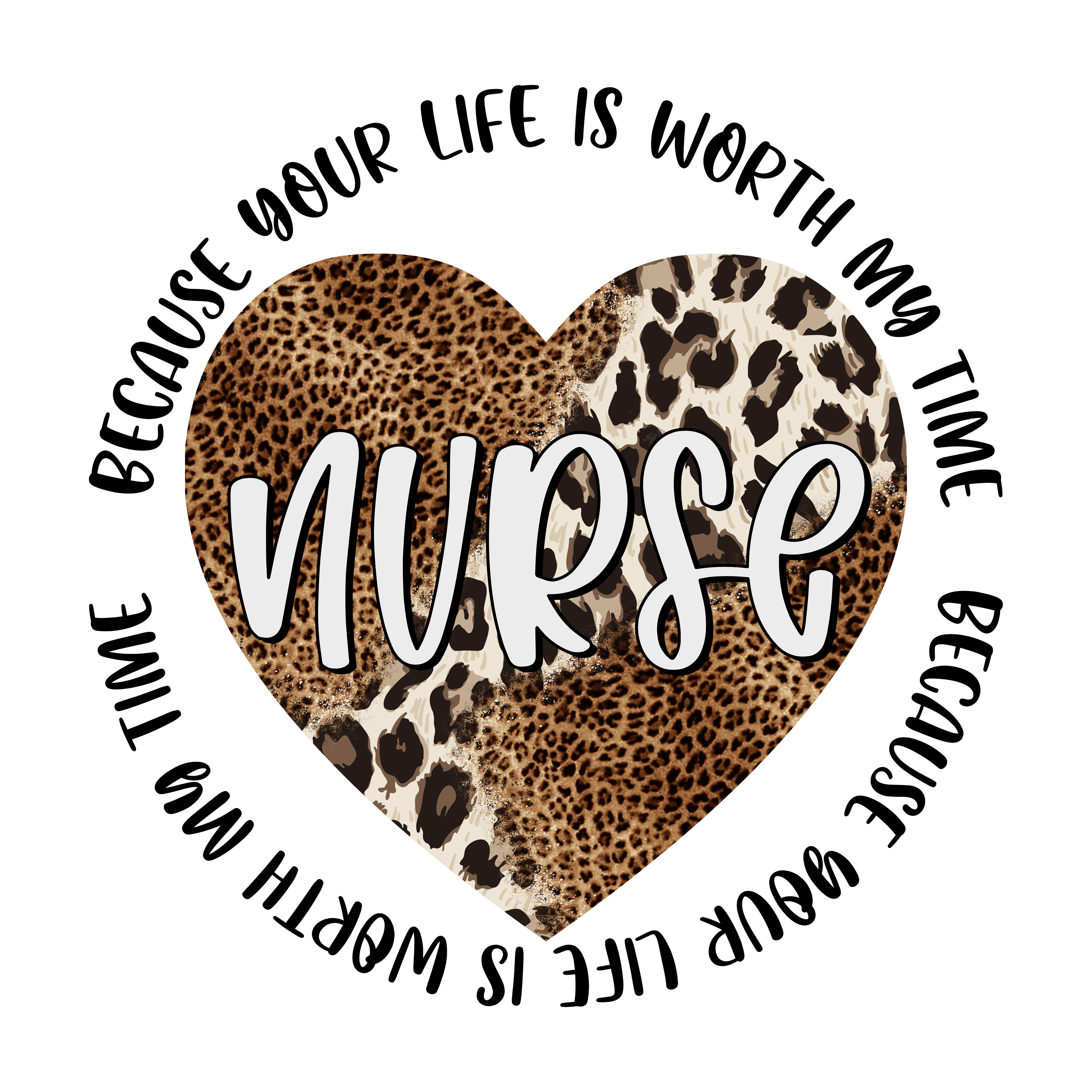 Sublimation Prints - Your Life Is Worth My Time - The Vinyl Haus