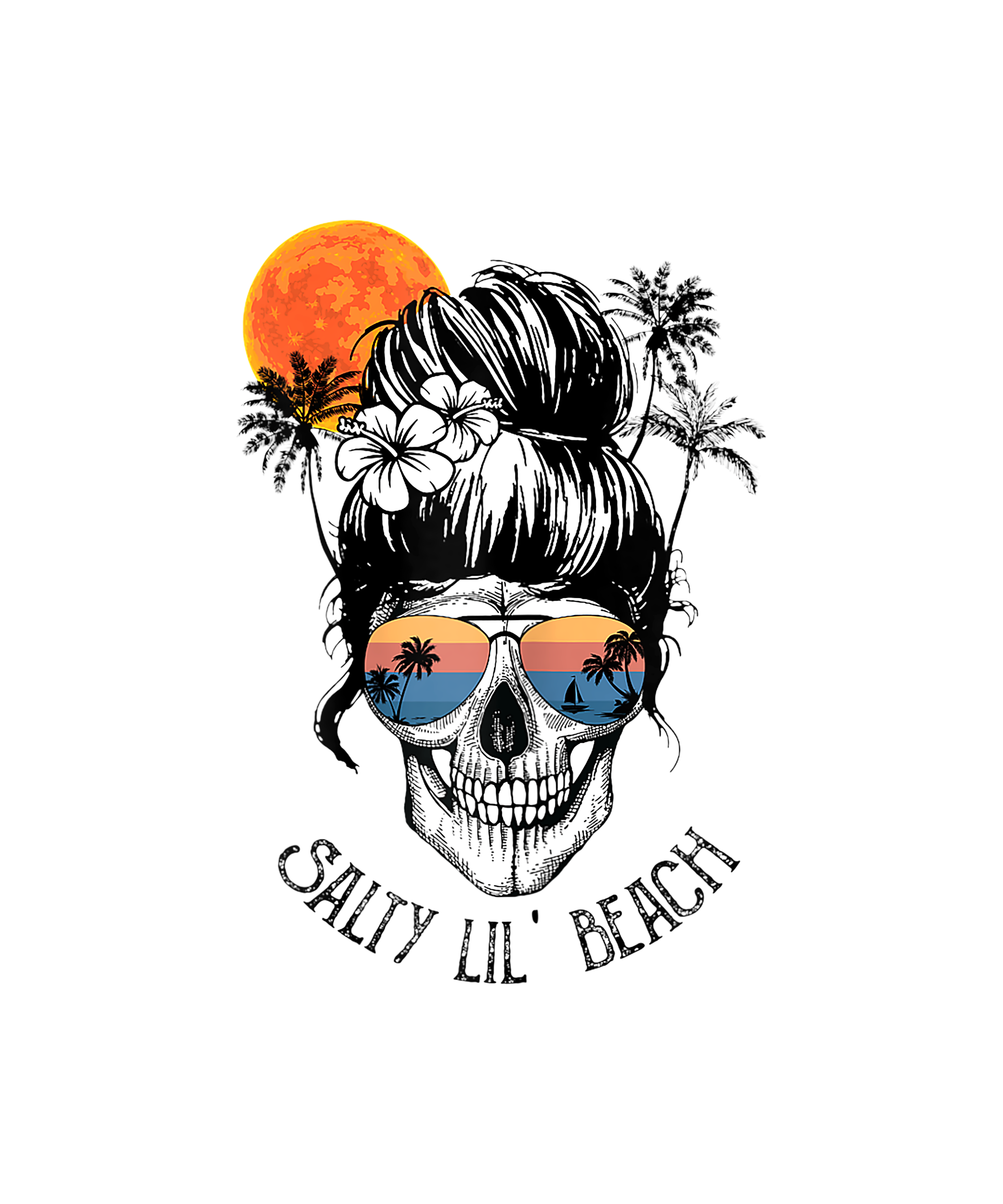 Sublimation Prints - Salty Lil Beach - The Vinyl Haus