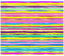 Sublimation Tumbler Wrap - Bright Sunset Stripes - The Vinyl Haus
