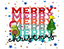 Sublimation Tumbler Wrap - Avo Merry Christmas - The Vinyl Haus