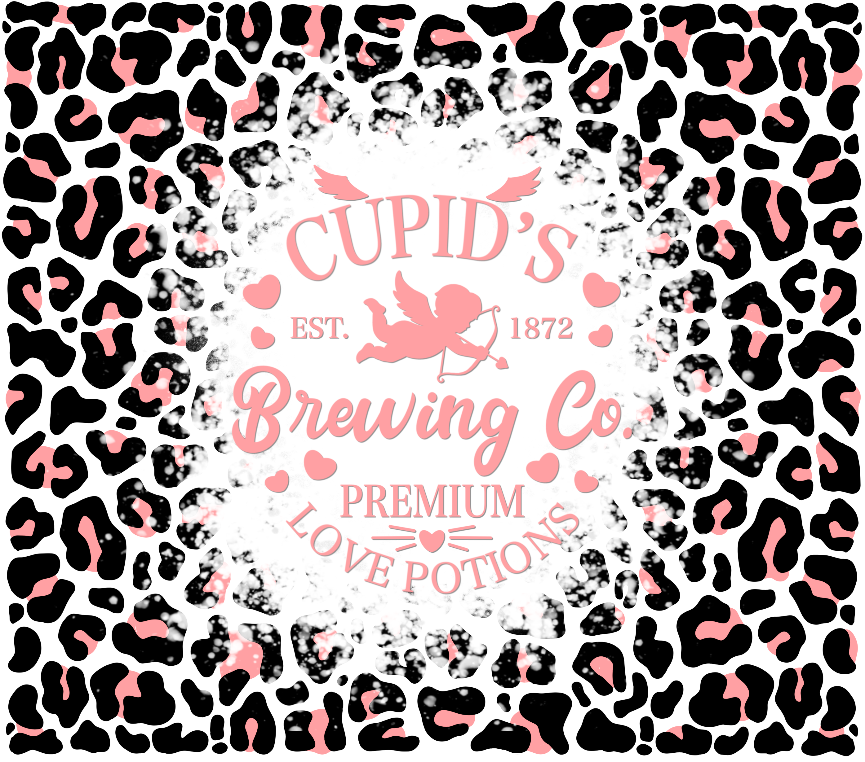 Sublimation Tumbler Wrap - Cupid's Brewing Co - The Vinyl Haus Main image