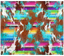 Sublimation Tumbler Wrap - Serape Cow Print - The Vinyl Haus
