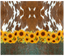 Sublimation Tumbler Wrap - Cow Hide and Sunflowers - The Vinyl Haus