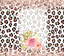 Sublimation Tumbler Wrap - Cheetah Rose Sparkle - The Vinyl Haus