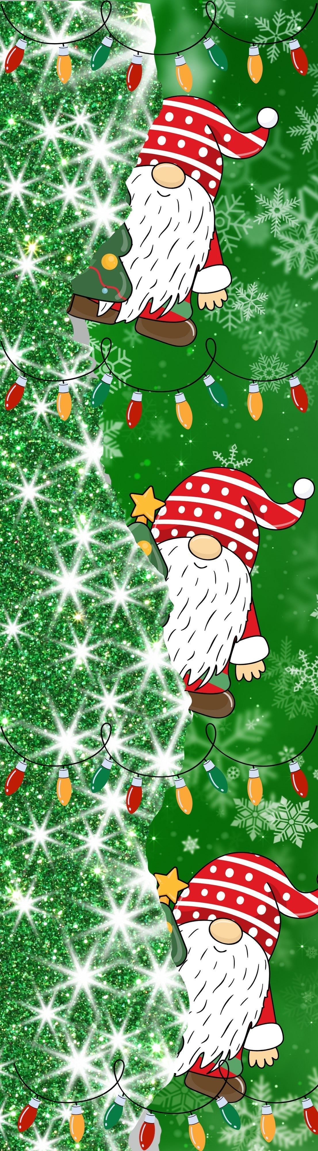 Peeking Elves Pen Wrap 1.5 x 4.75 - The Vinyl Haus Main image