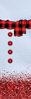Red Snowman Pen Wrap 1.5 x 4.75 - The Vinyl Haus