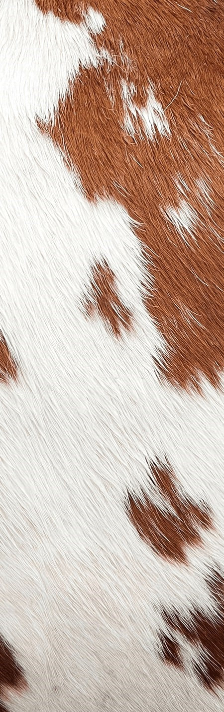 Realistic Brown Cow Spots Pen Wrap 1.5 x 5 - The Vinyl Haus Main image
