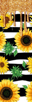 Sunflower Gold Glitter Pen Wrap 1.5 x 4.75 - The Vinyl Haus