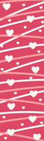 Valentine Pink Pen Wrap 1.5 x 4.75 - The Vinyl Haus