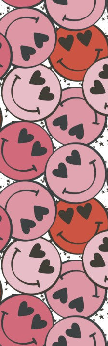Smiley Faces Pen Wrap 1.5 x 4.75 - The Vinyl Haus Main image