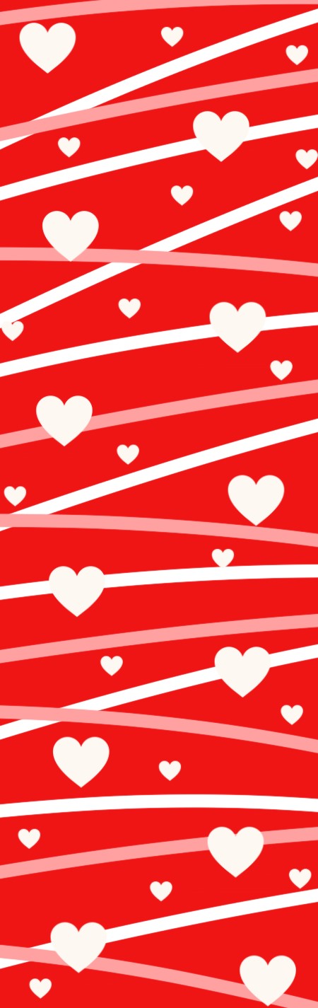 Valentine Red Pen Wrap 1.5 x 4.75 - The Vinyl Haus Main image