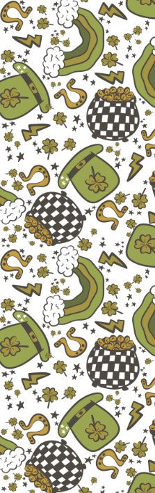 Retro St Patricks Day Pen Wrap 1.5 x 4.75 - The Vinyl Haus Main image