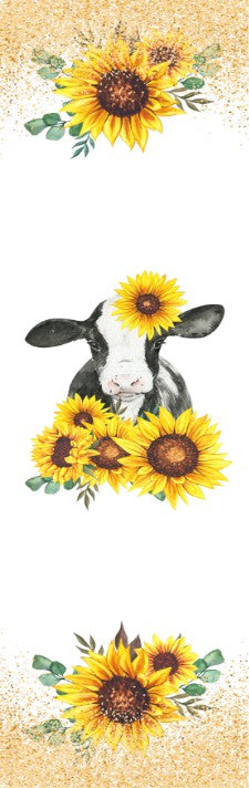 Sunflower Cow Pen Wrap 1.5 x 4.75 - The Vinyl Haus