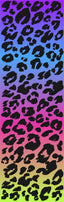 Neon Ombre Leopard Pen Wrap 1.5 x 4.75 - The Vinyl Haus
