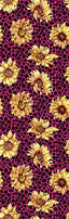 Sunflower Jaguar Pen Wrap 1.5 x 4.75 - The Vinyl Haus