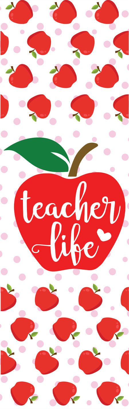 Teacher Life Pen Wrap 1.5 x 4.75 - The Vinyl Haus Main image