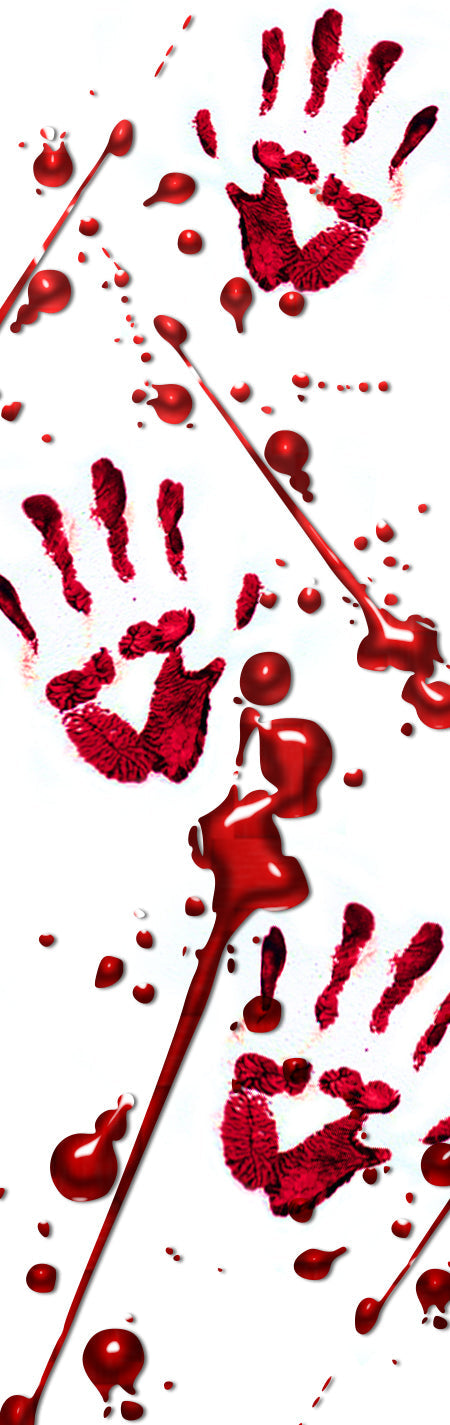 Bloody Hands Pen Wrap 1.5 x 4.75 - The Vinyl Haus Main image