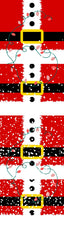 Santa Suit Stack Pen Wrap 1.5 x 4.75 - The Vinyl Haus