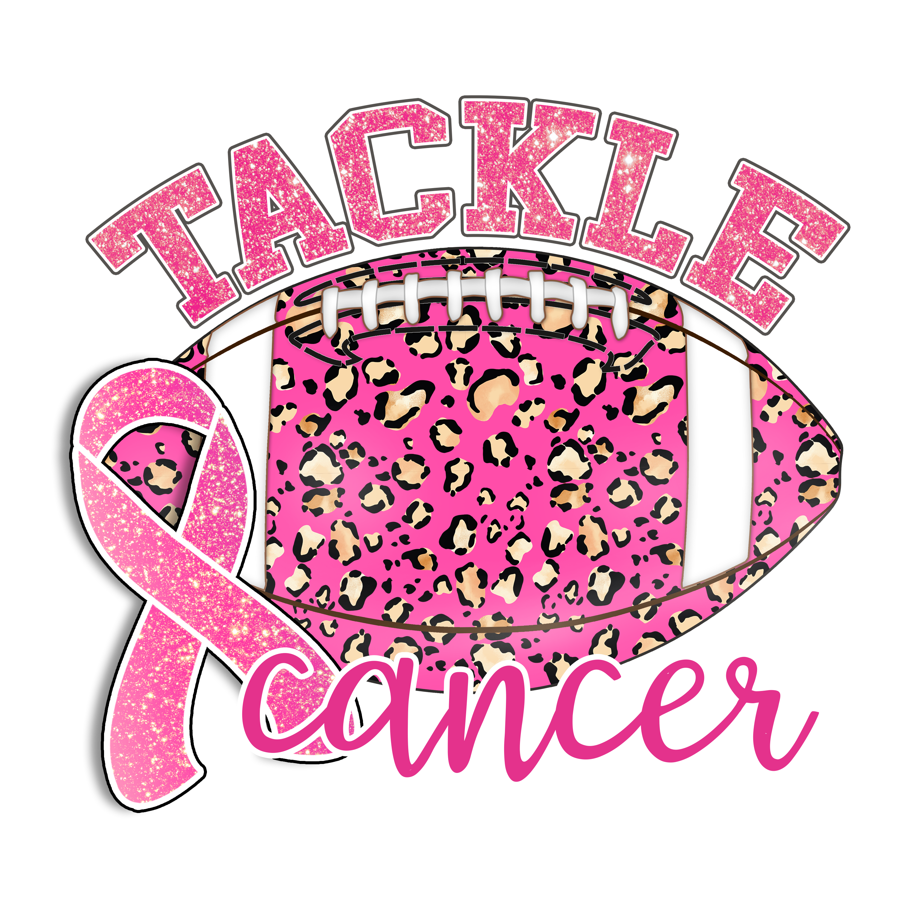 HTV Prints - Tackle Cancer - The Vinyl Haus