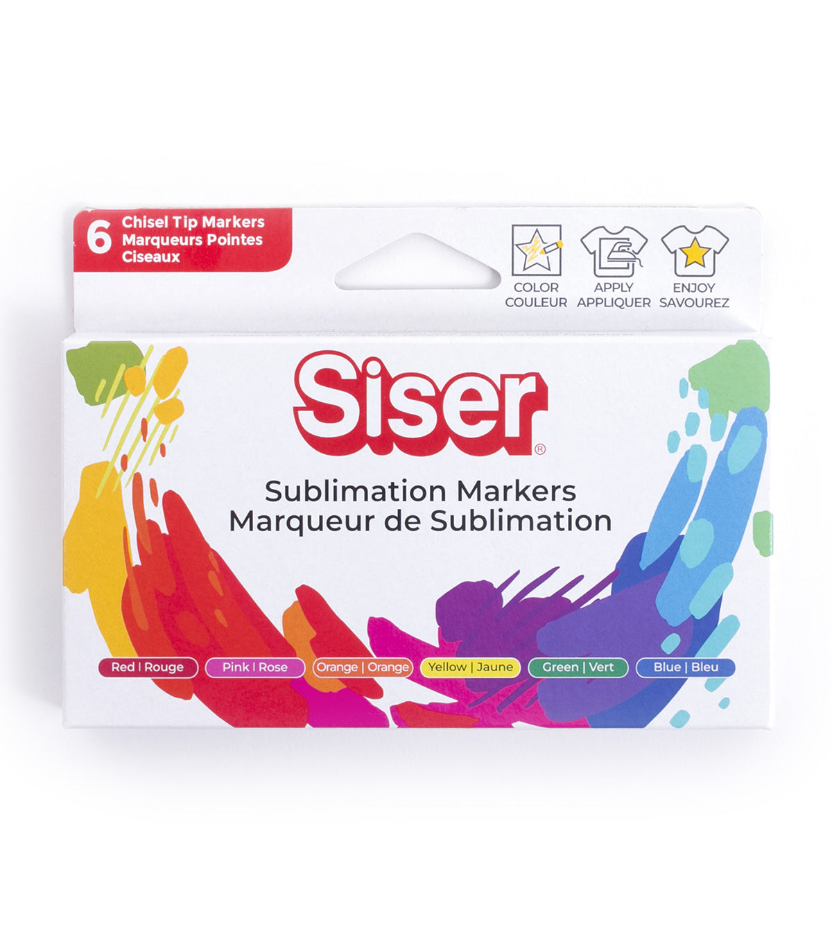 Siser Sublimation Markers  - Primary Color Pack - The Vinyl Haus