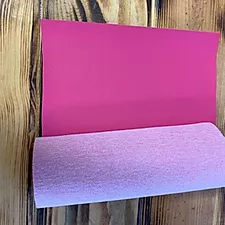Faux Leather Sheet Tropical Pink 8" x 12" Litchi Grain - Heat Transfer Haus