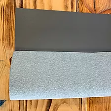 Faux Leather Sheet Charcoal 8" x 12" Litchi Grain - Heat Transfer Haus