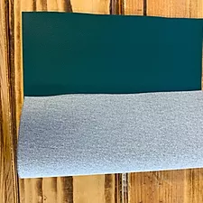 Faux Leather Sheet Dark Green 8" x 12" Litchi Grain - Heat Transfer Haus
