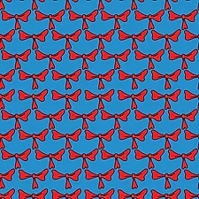 Dr. Seuss Tie Blue Background Pattern Vinyl 12" x 12" - Heat Transfer Haus