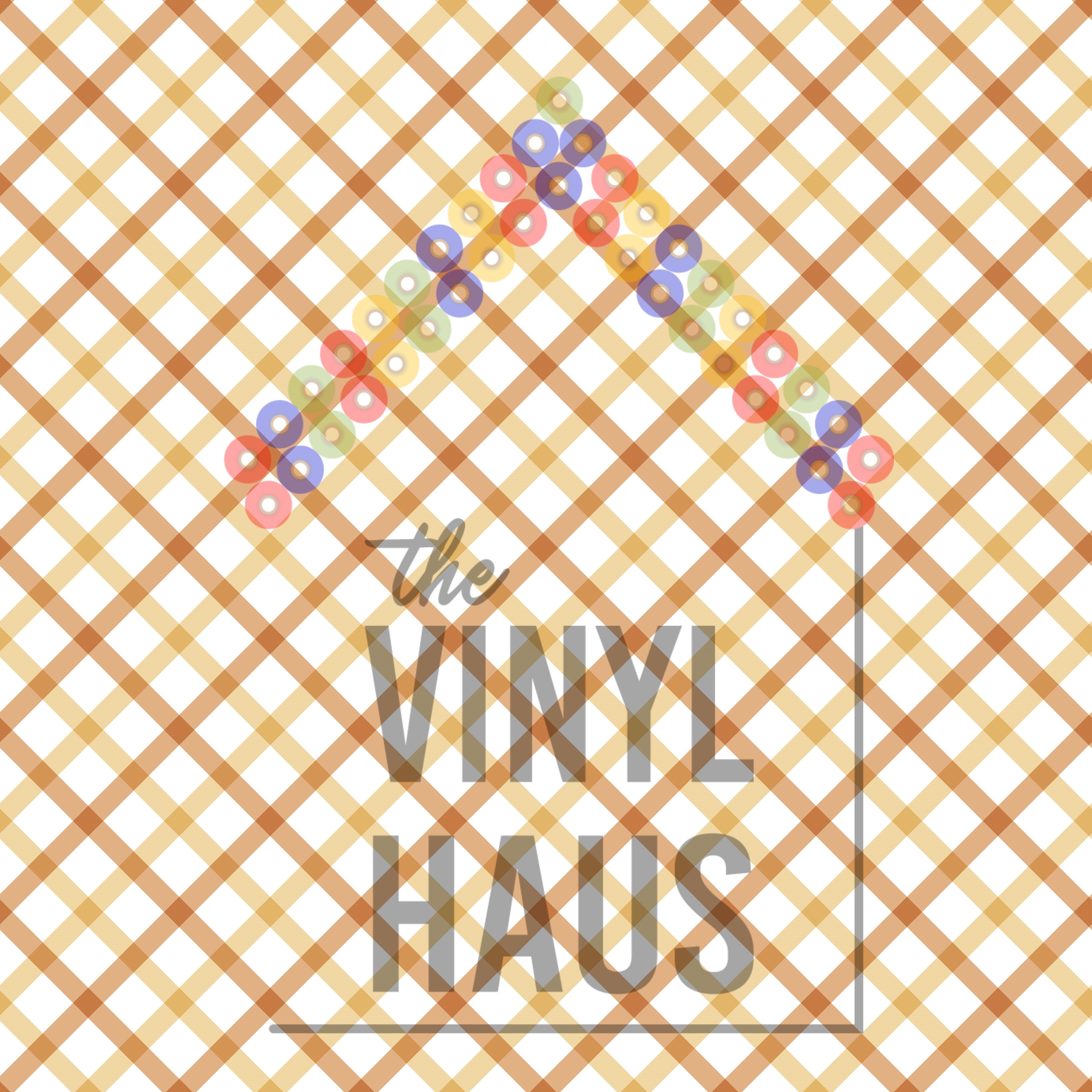 Fall Plaid Pattern Vinyl 12" x 12" - The Vinyl Haus