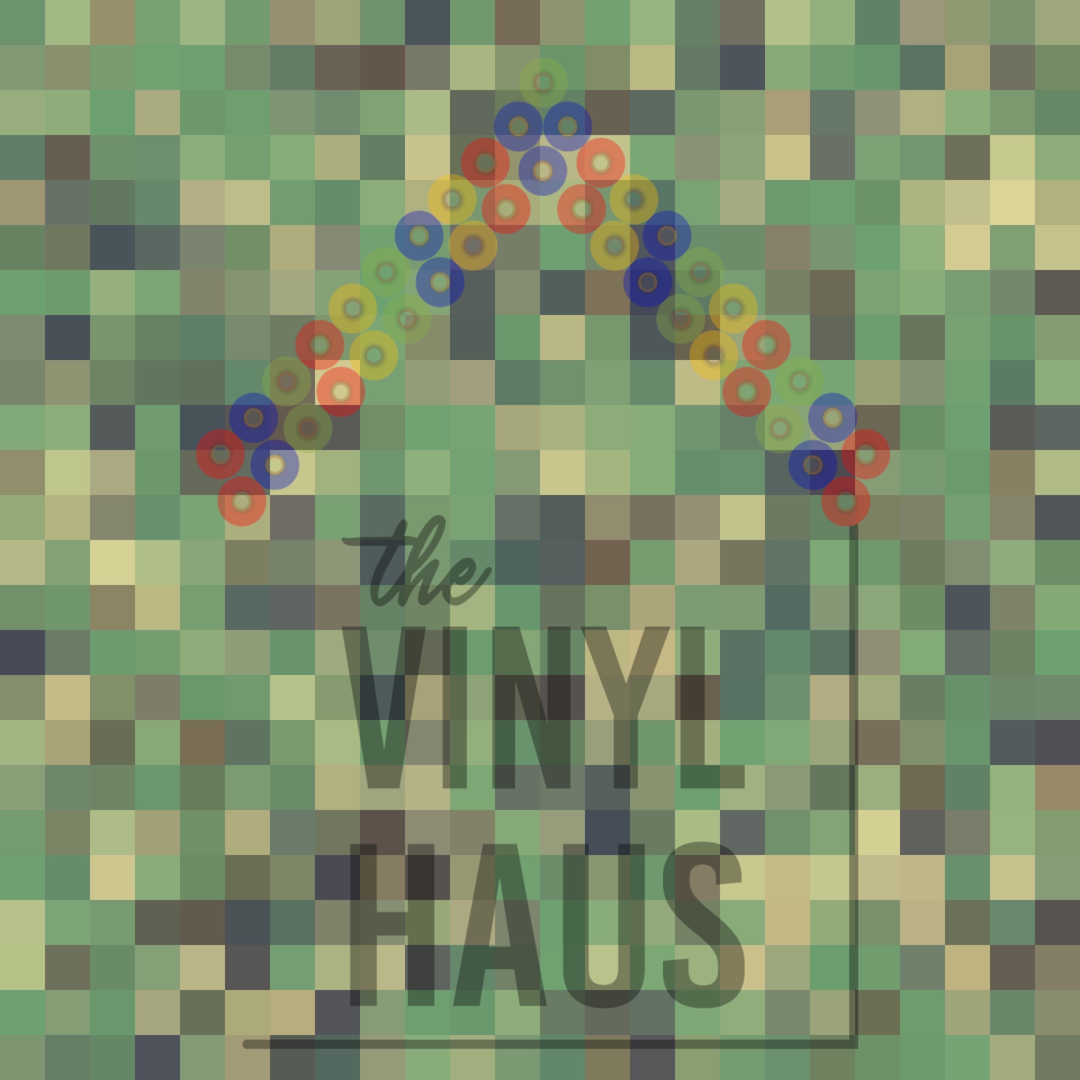 Pixels Green Camouflage Pattern Vinyl 12" x 12" - The Vinyl Haus