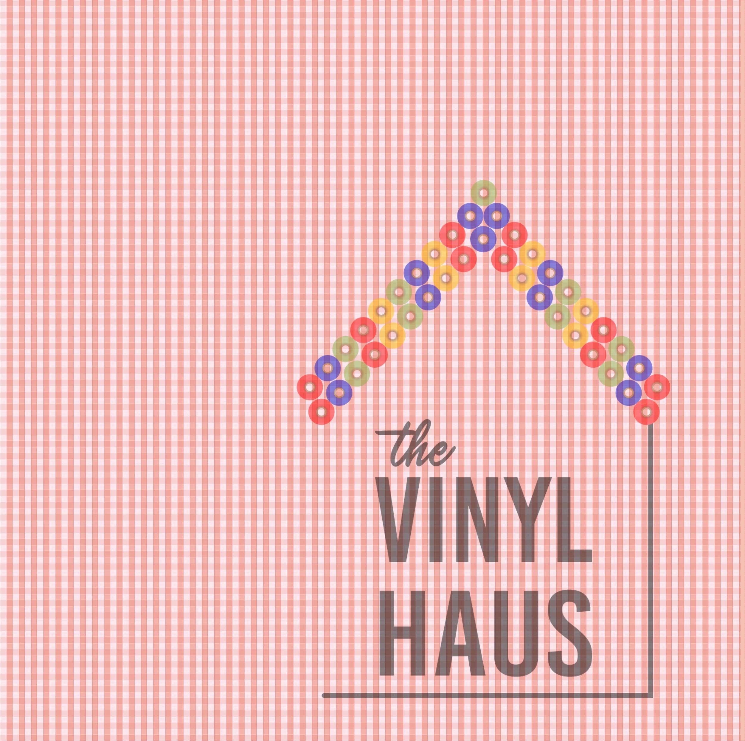 Pink Gingham Pattern Vinyl 12" x 12" - The Vinyl Haus