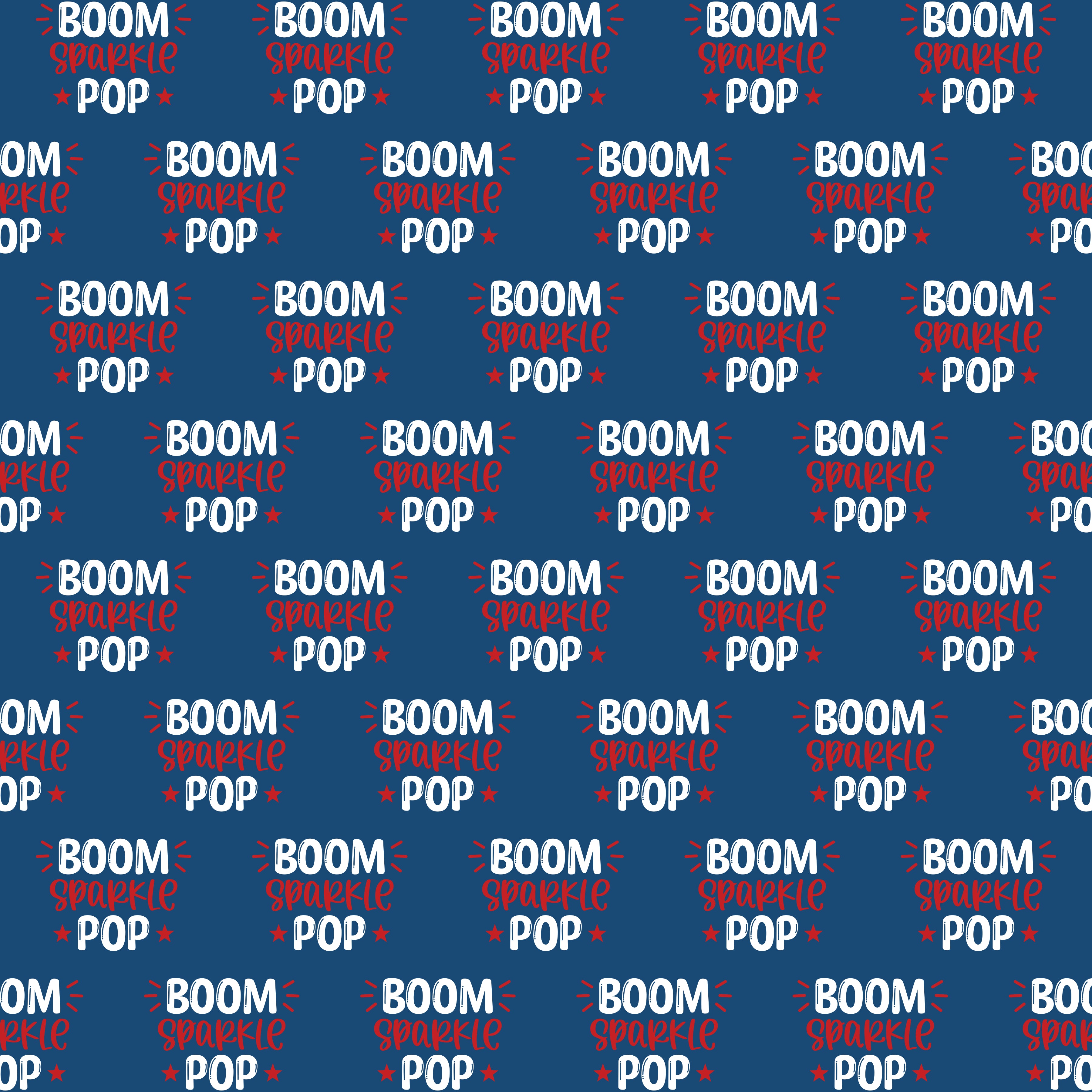 Boom Sparkle Pop Pattern Vinyl 12" x 12" - The Vinyl Haus