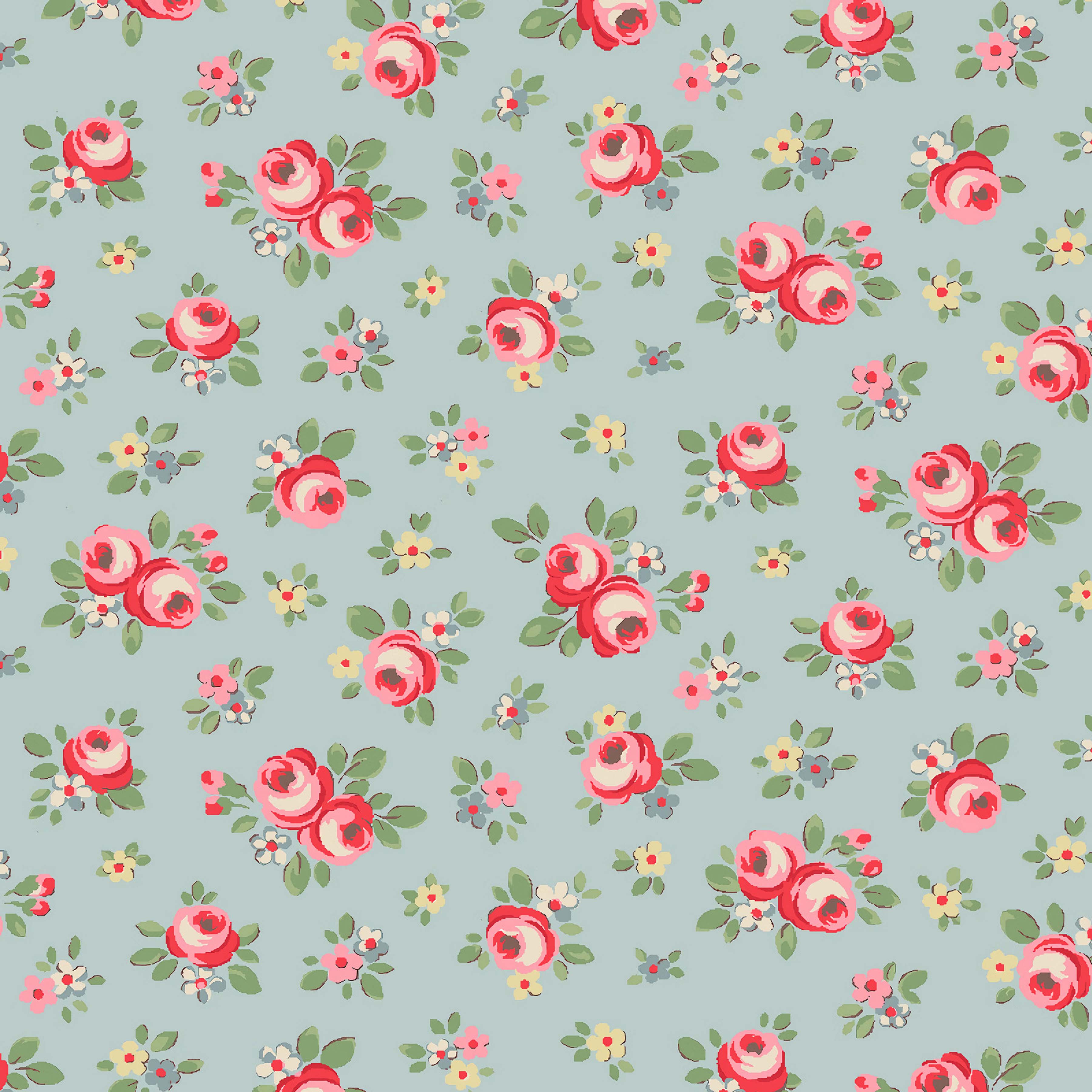 Shabby Chic Roses Pattern Vinyl 12" x 12" - The Vinyl Haus