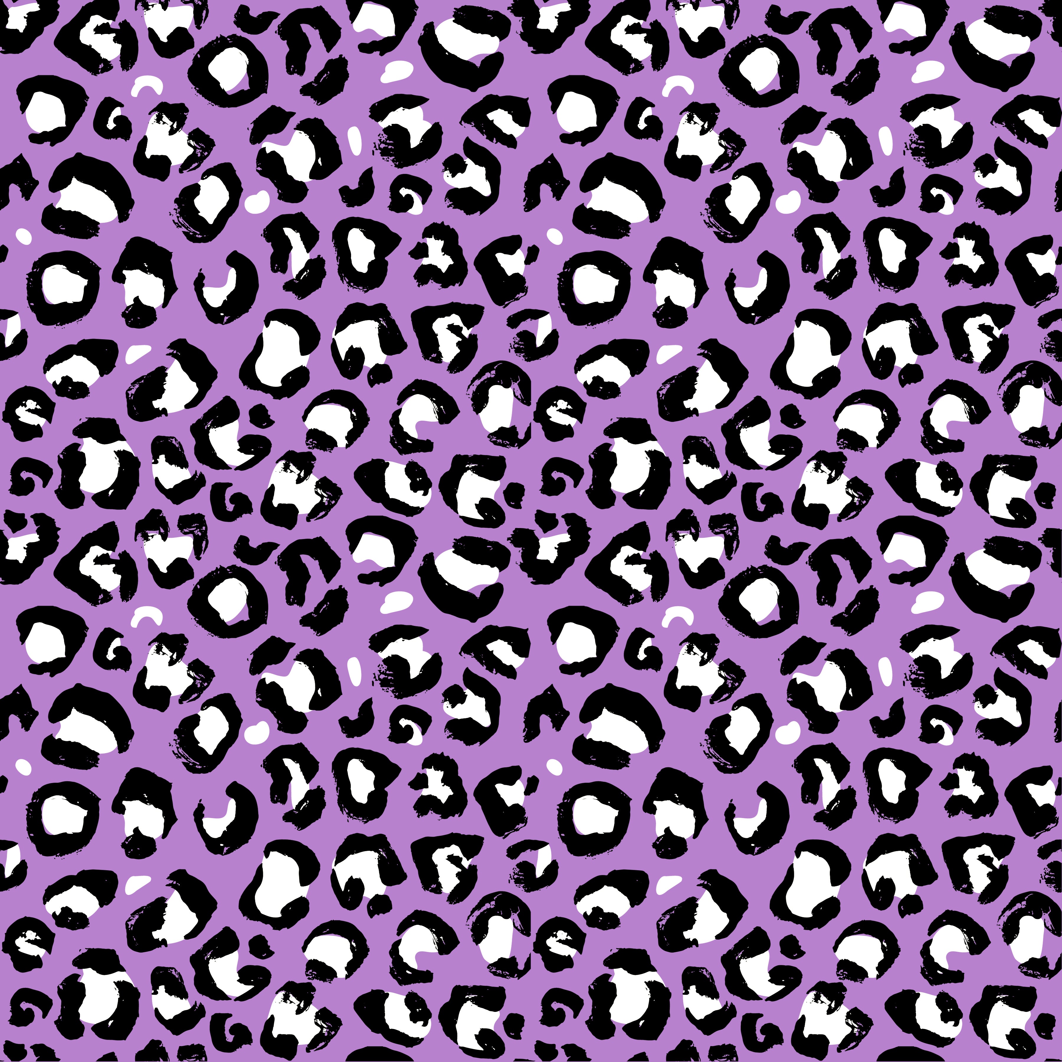 Lavender Cheetah Print Pattern Vinyl 12" x 12" - The Vinyl Haus