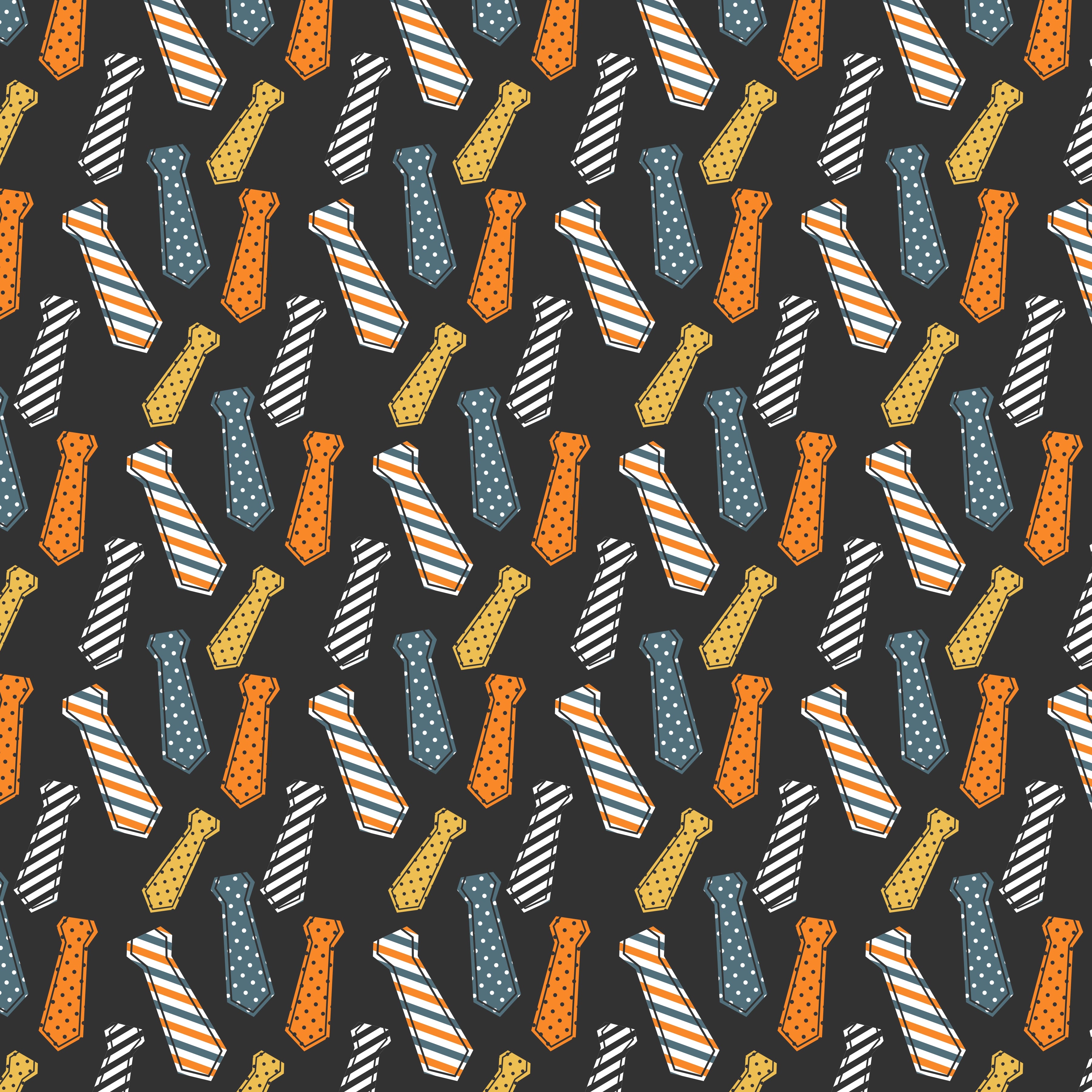 Ties Brown Background Pattern Vinyl 12" x 12" - The Vinyl Haus