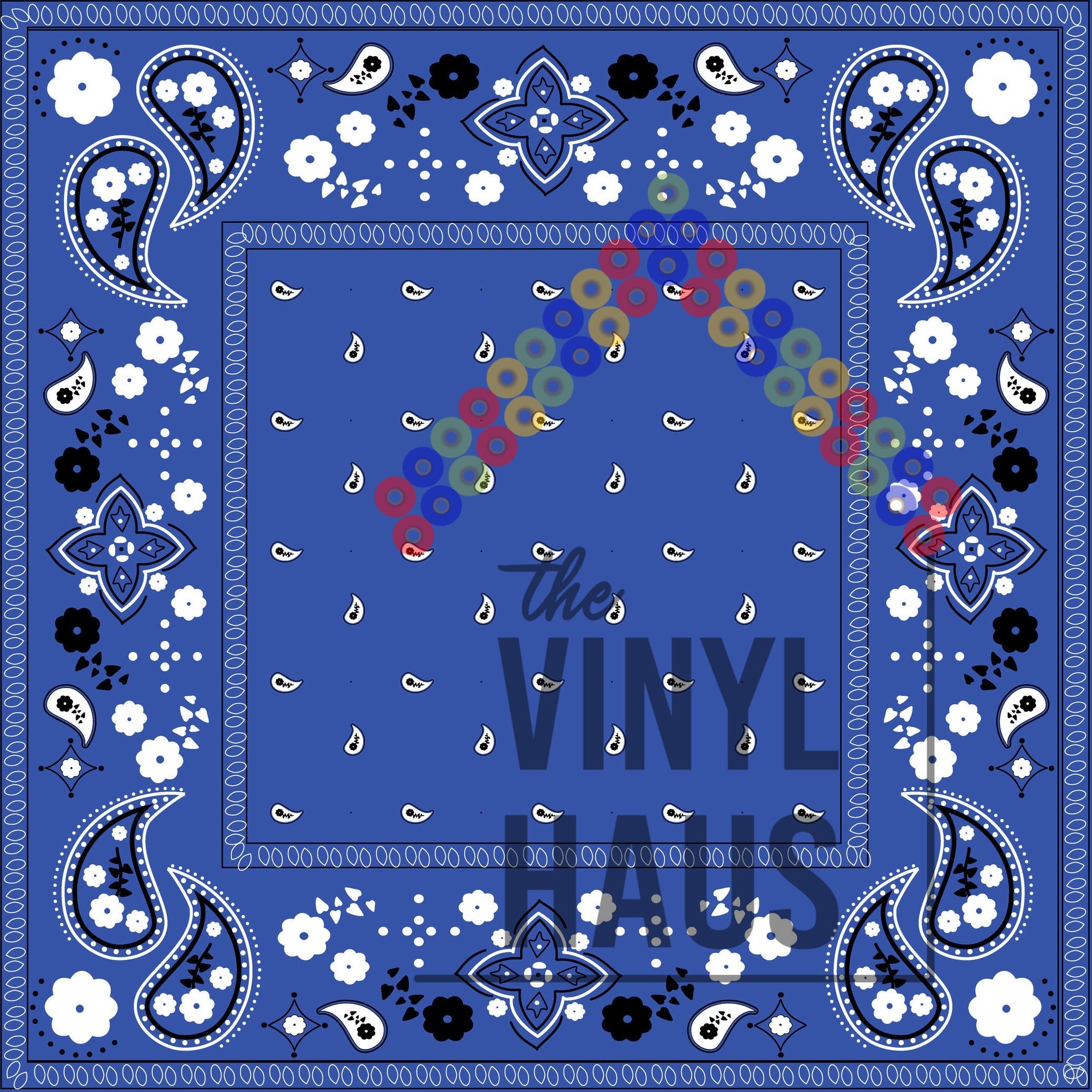 Blue Bandana Design