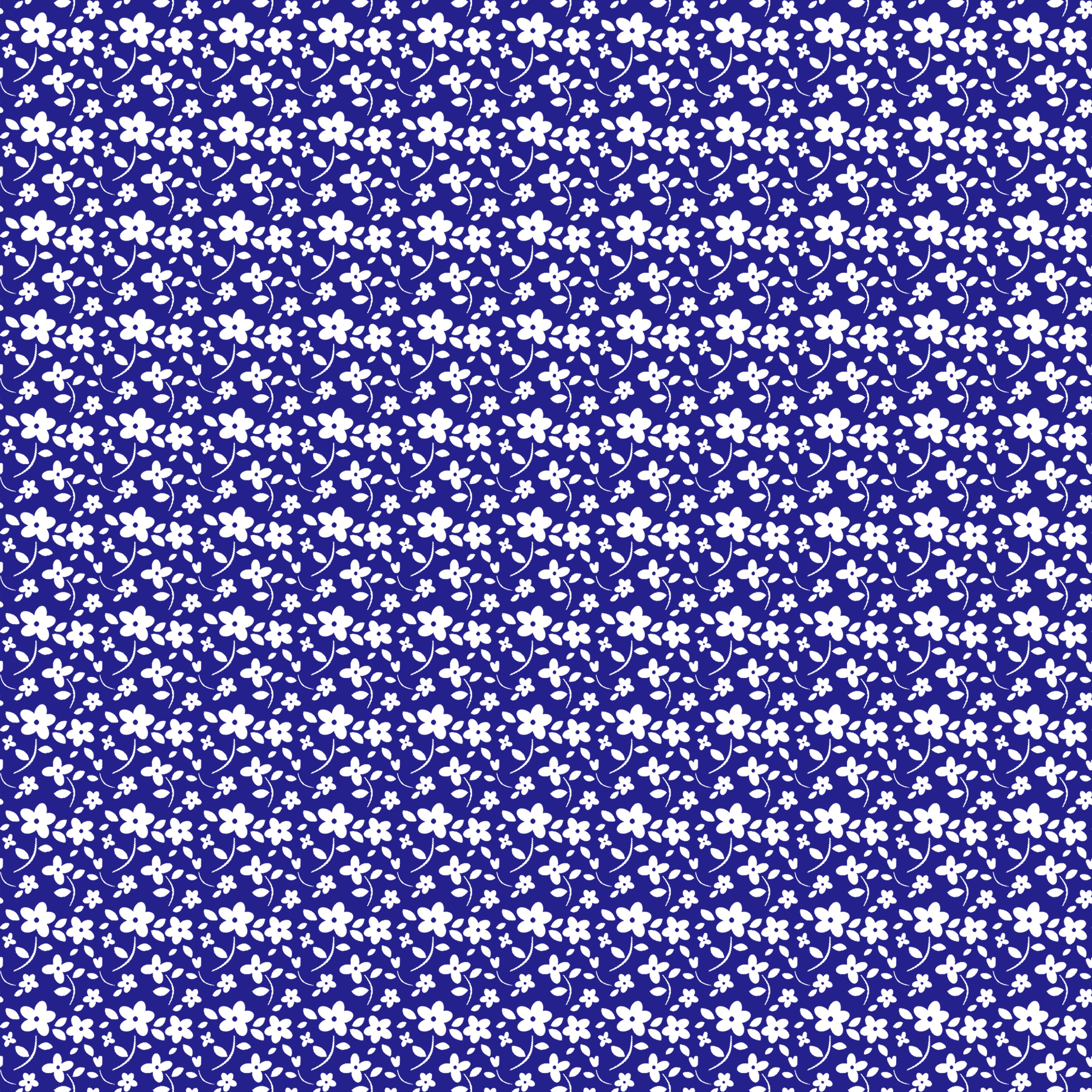 Small White Flowers on Purple Background Pattern Vinyl 12" x 12" - The Vinyl Haus