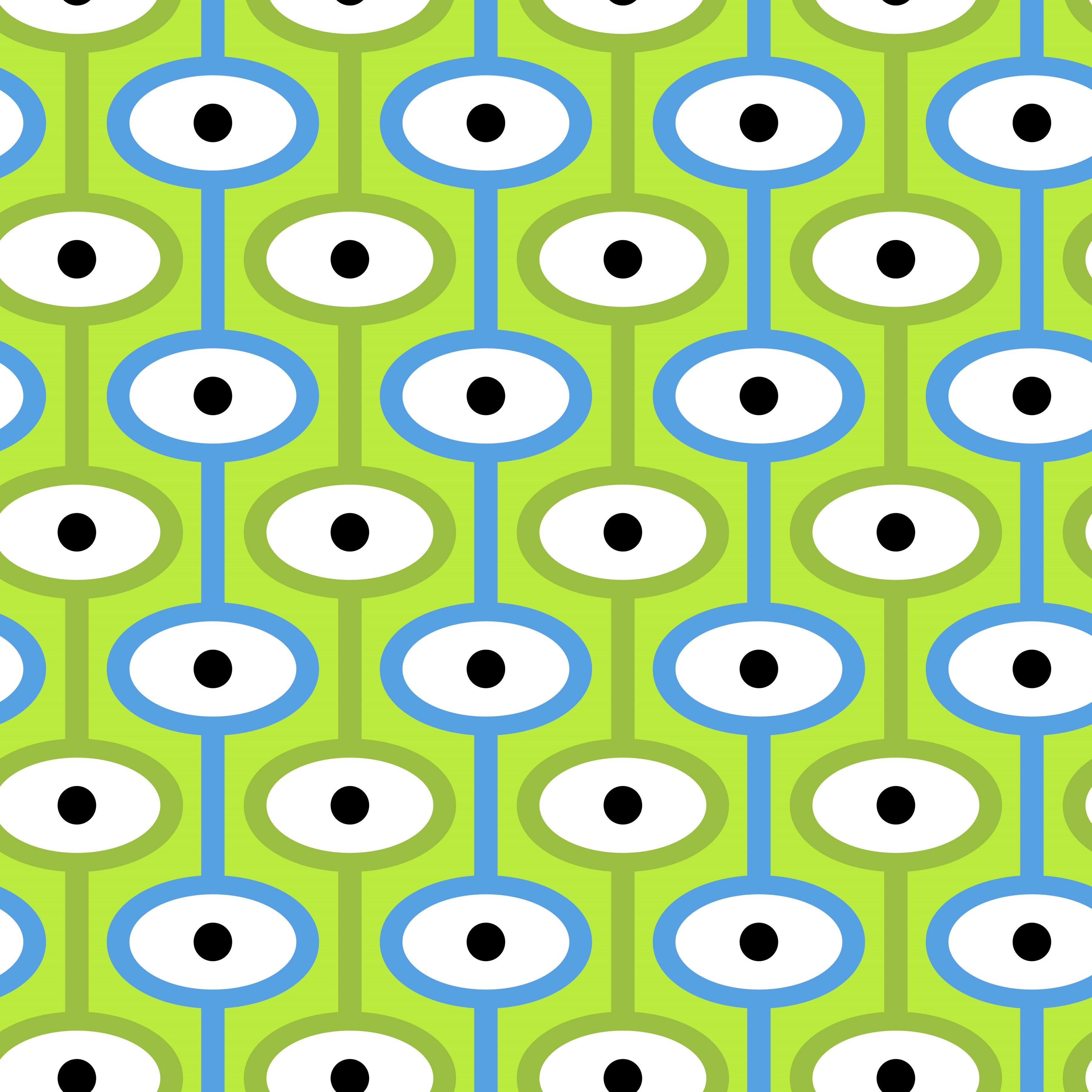 Toy Alien Eyes Pattern Vinyl 12" x 12" - The Vinyl Haus