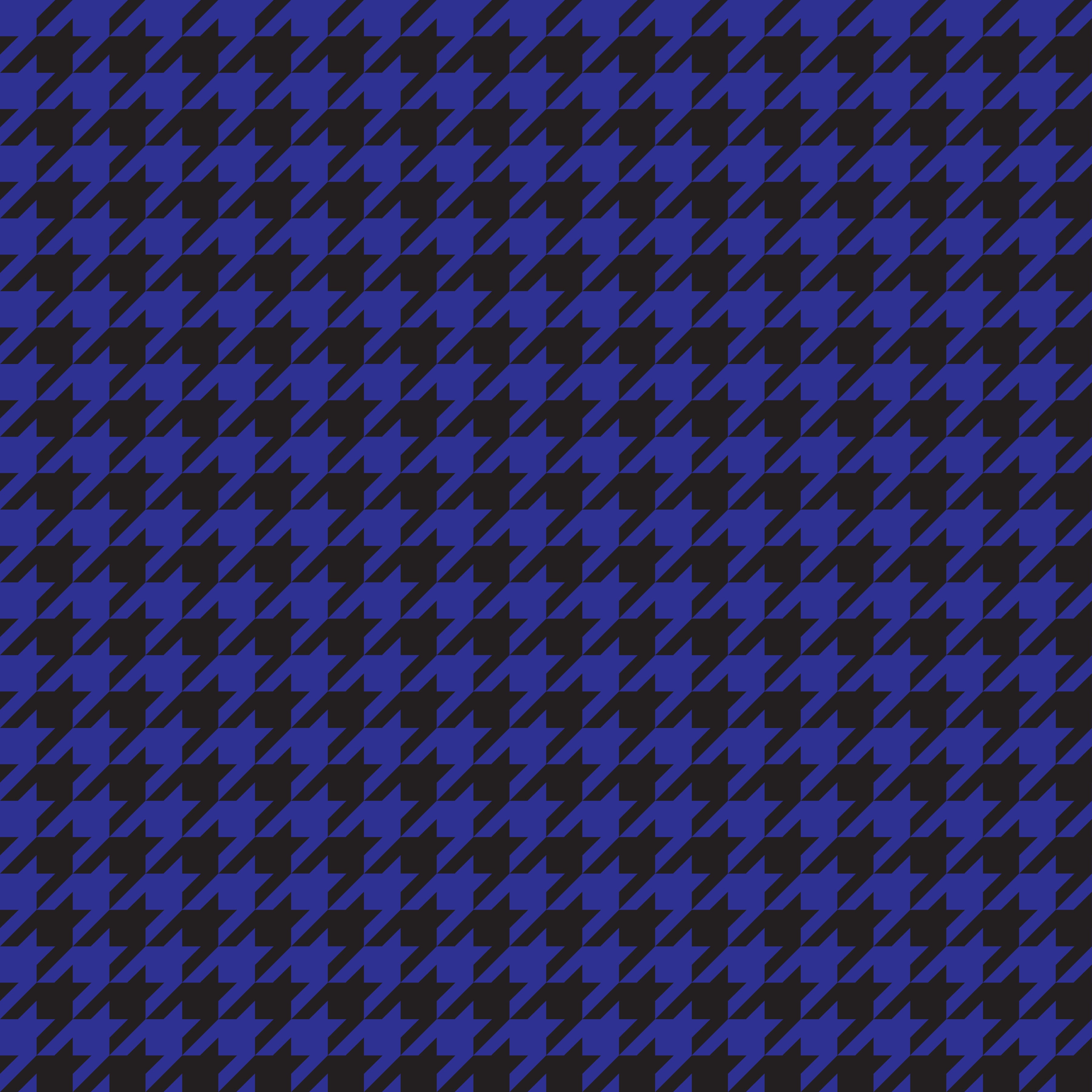 Dark Blue Hounds Tooth Pattern Vinyl 12" x 12" - The Vinyl Haus