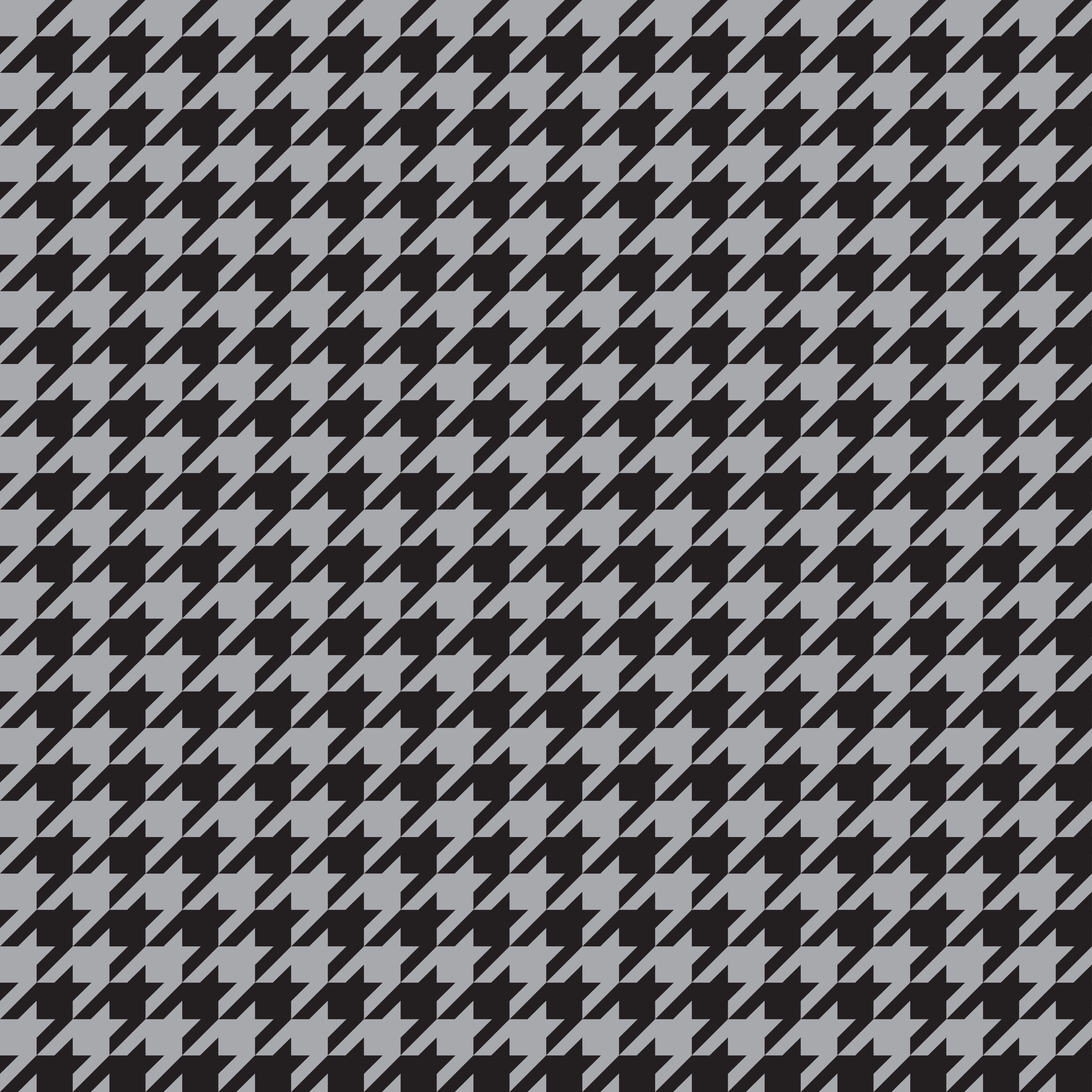 Grey Hounds Tooth Pattern Vinyl 12" x 12" - The Vinyl Haus