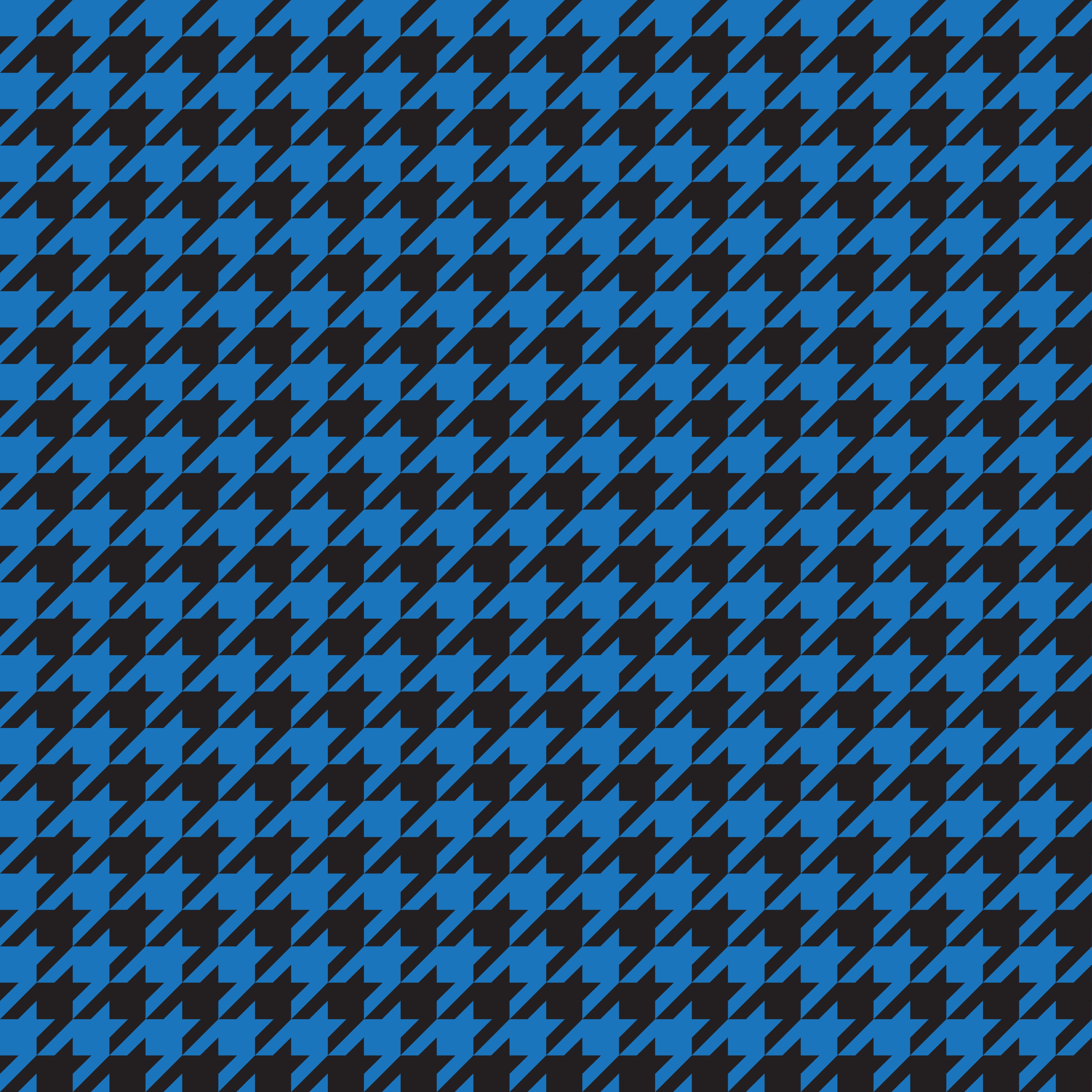 Blue Hounds Tooth Pattern Vinyl 12" x 12" - The Vinyl Haus