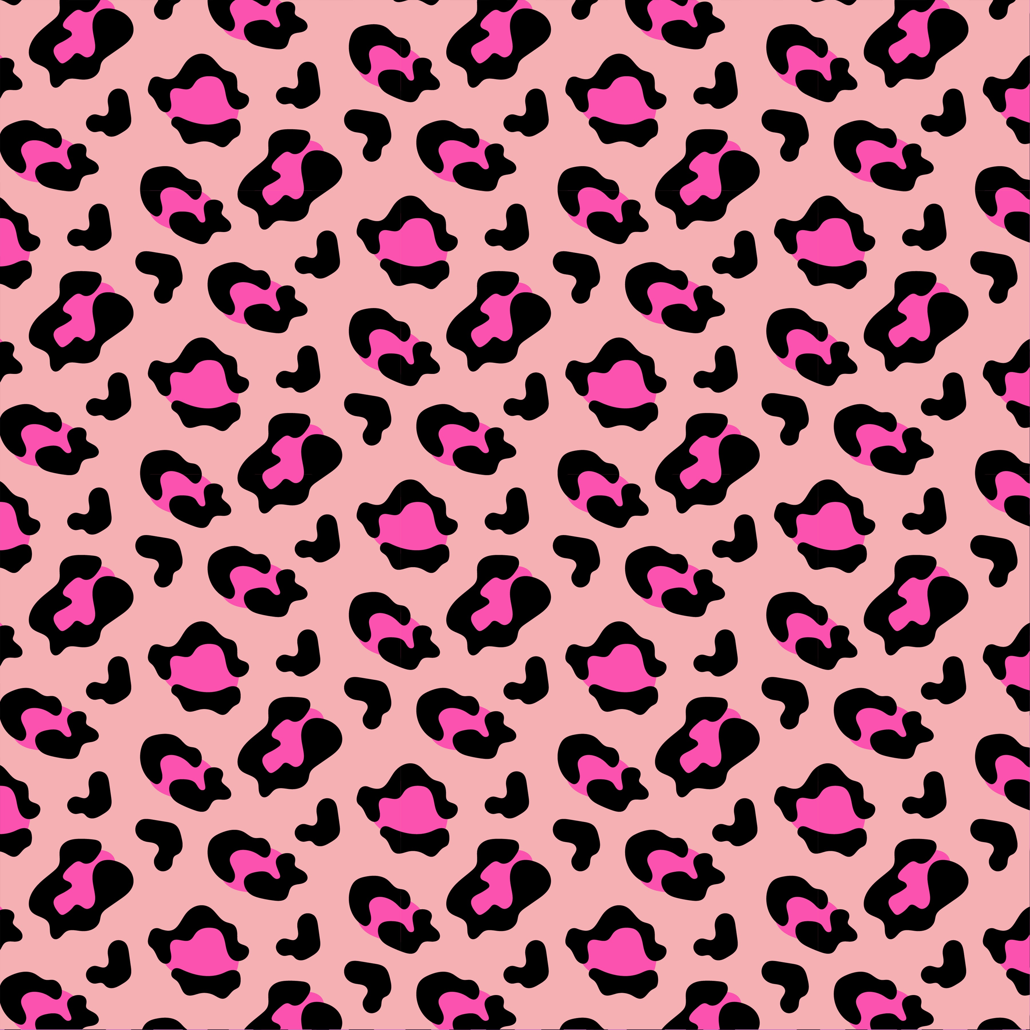 Pink Cheetah Print Pattern Vinyl 12" x 12" - The Vinyl Haus