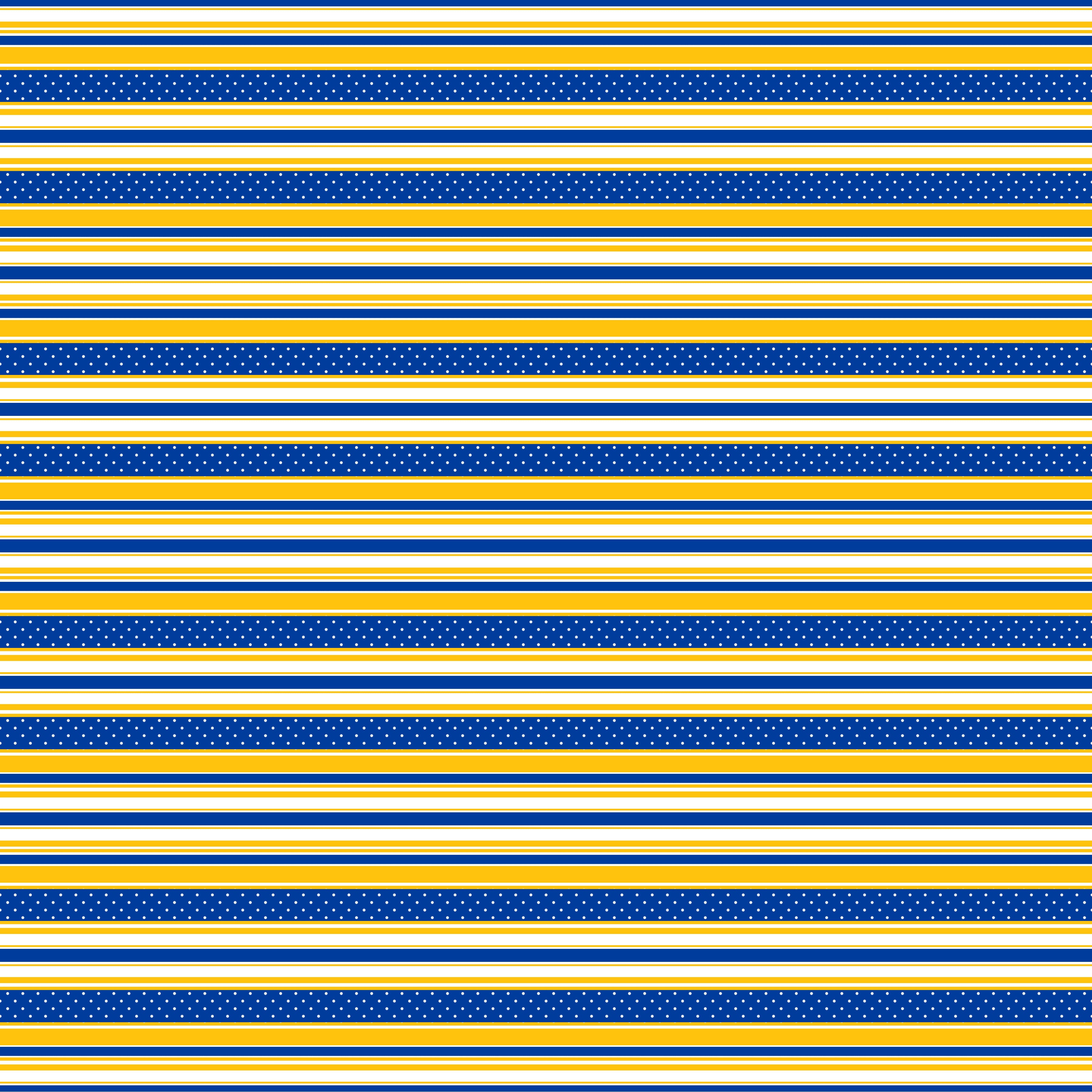 Blue and Yellow Horizontal Stripes Patterned Vinyl 12" x 12" - The Vinyl Haus